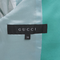 Gucci Giacca verde turchese
