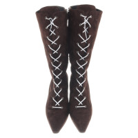 Miu Miu Stiefel aus Wildleder