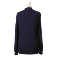 Hermès Cardigan di cashmere in blu