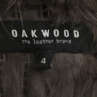 Oakwood Veste de fourrure en gris
