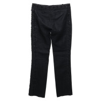 Yves Saint Laurent trousers with lacing element