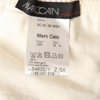 Marc Cain Microfiber broek in crème