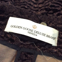 Golden Goose Coat in Persian lamb fur look