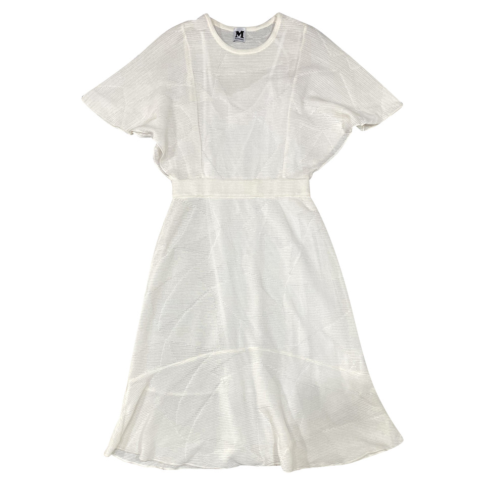 M Missoni Dress Cotton in White