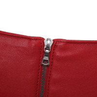 Andere Marke Aphero - Lederhose in Rot