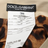 Dolce & Gabbana Bleistiftrock in Beige