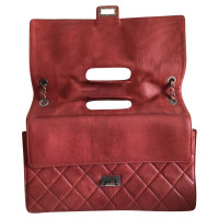 Chanel Handtasche aus Leder in Rot