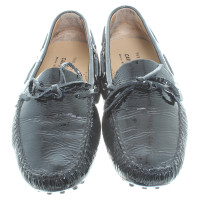 Car Shoe Patent leather slipper