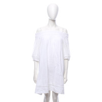 Apiece Apart Kleid aus Baumwolle in Weiß