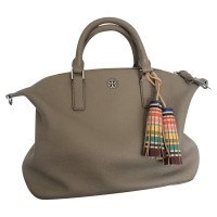 Tory Burch Handbag Leather in Beige