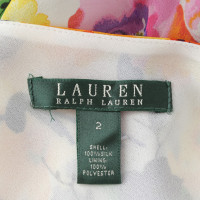 Ralph Lauren Seidenkleid mit Muster