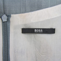 Hugo Boss Wollen jurk in grijs