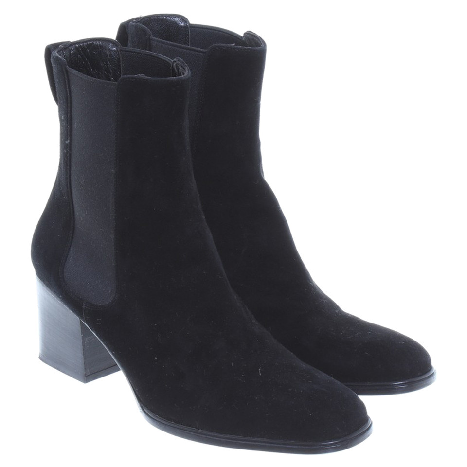 Gucci Chelsea Boots aus Wildleder