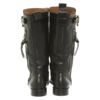 Barbara Bui Boots Leather in Black