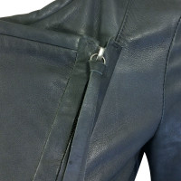 Dorothee Schumacher Leather jacket in dark gray