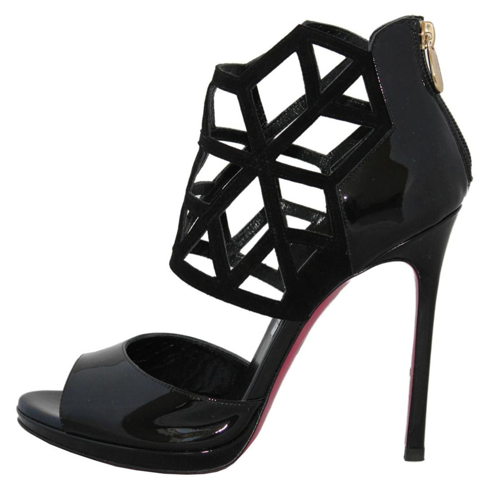 Luciano Padovan Sandals of leather mix
