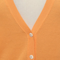 Malo Strick aus Baumwolle in Orange