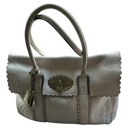Mulberry Bayswater in Pelle in Bianco