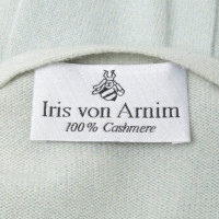 Iris Von Arnim Pull en cachemire vert menthe