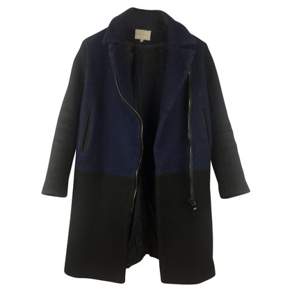 Sandro Jacket/Coat Wool in Black