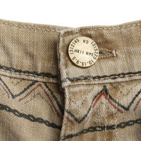 Current Elliott Patterned trousers in Beige / Bunt