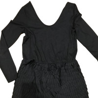 Manoush Kleid aus Baumwolle in Schwarz