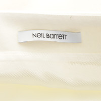 Neil Barrett Mini jupe à la crème