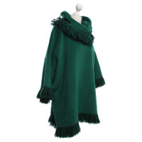 Dolce & Gabbana Poncho in verde