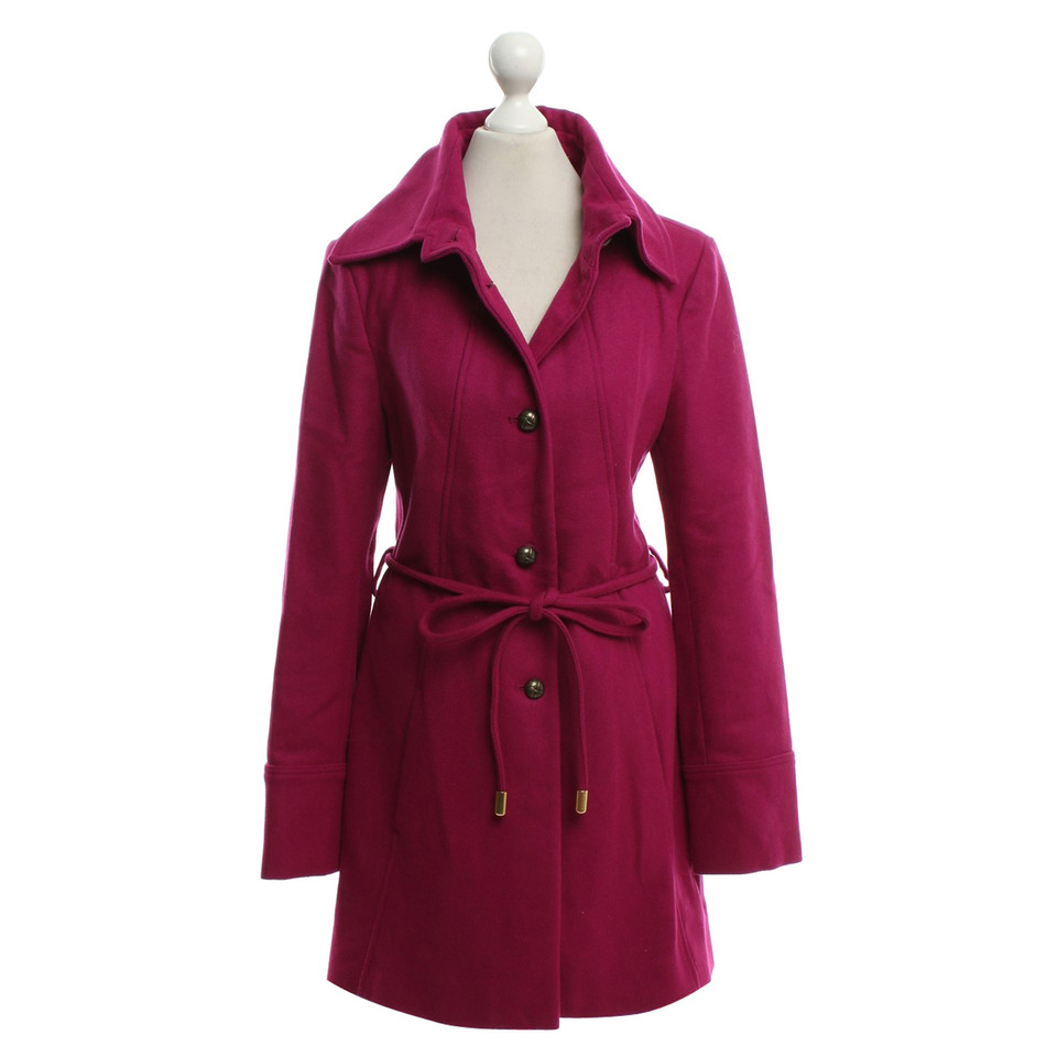 Patrizia Pepe Coat in fuchsia