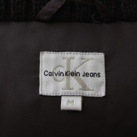 Calvin Klein Down jas in Bruin