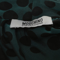 Moschino Cheap And Chic Blouse in groen / zwart