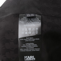 Karl Lagerfeld Wollmantel in Grau