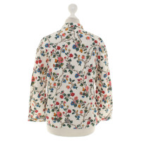 Cos Blouse in cream / multicolor