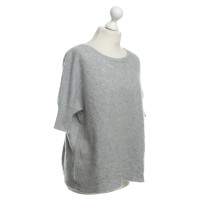 Dear Cashmere Cashmere top in light grey