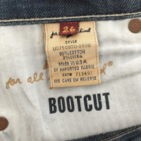 7 For All Mankind Bootcut-Jeans mit Strassapplikation