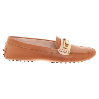 Tod's Leather slipper in brown