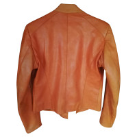 Vent Couvert Jacke/Mantel aus Leder in Orange