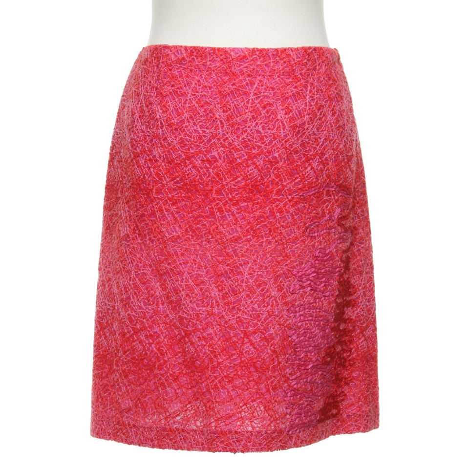 Christian Lacroix Rok in roze / rood
