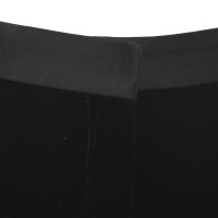 Armani Velvet trousers in black