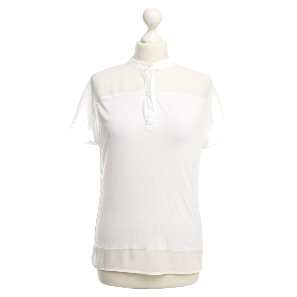 Karen Millen T-Shirt in Weiß