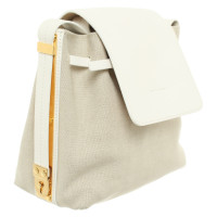 Sophie Hulme Claremont Crossbody en Toile en Beige