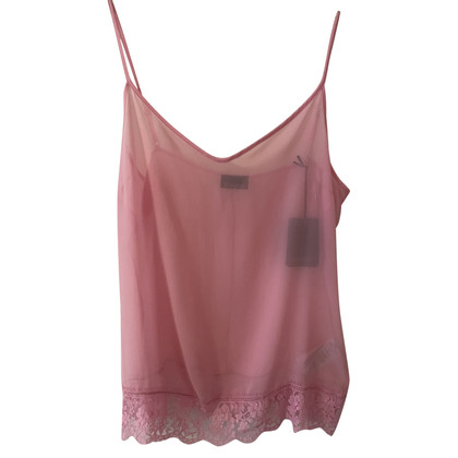 Ermanno Scervino Top Silk in Pink