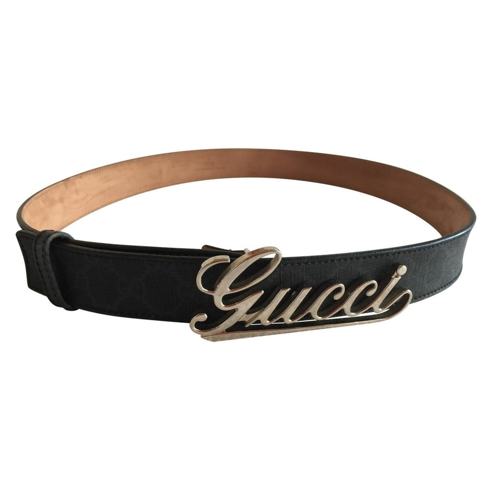 Gucci Black Gucci Belt