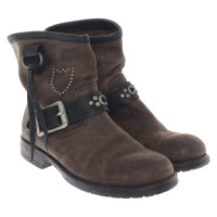 Htc Los Angeles Ankle boots Leather