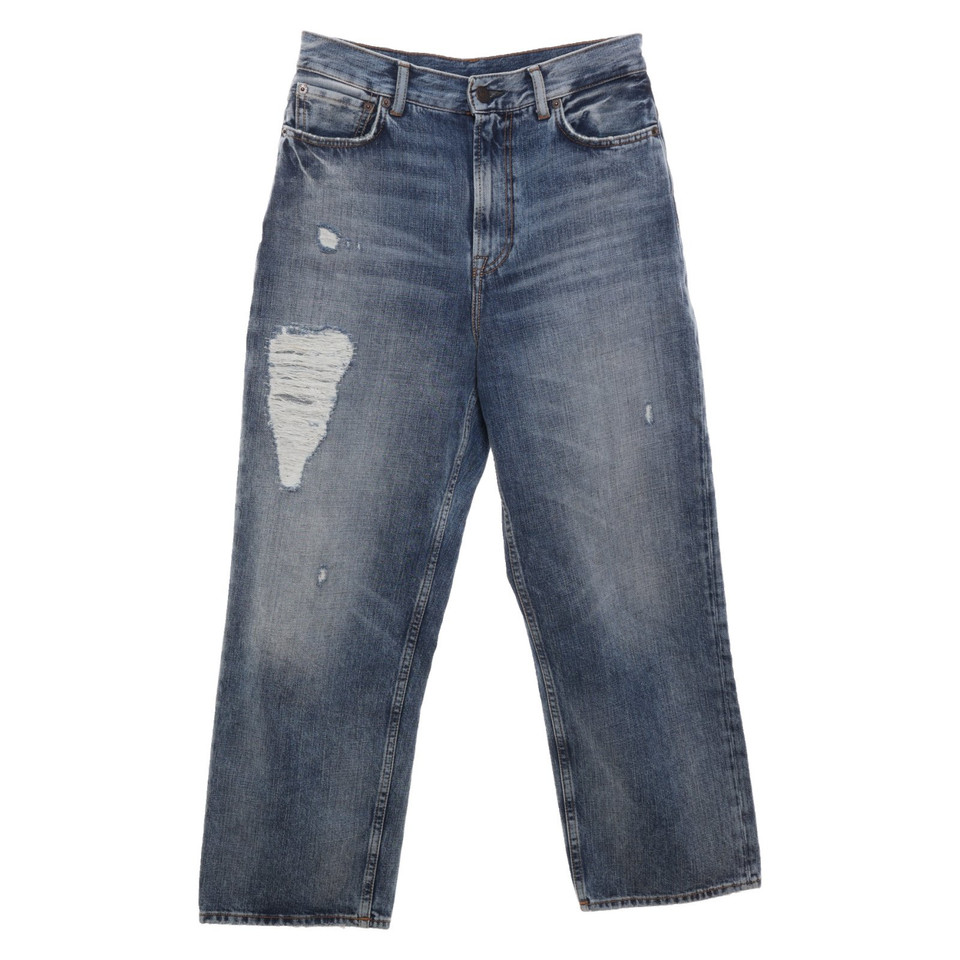 Acne Jeans Cotton in Blue