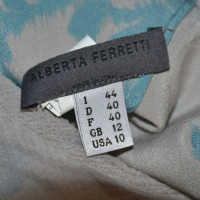 Alberta Ferretti zijden jurk
