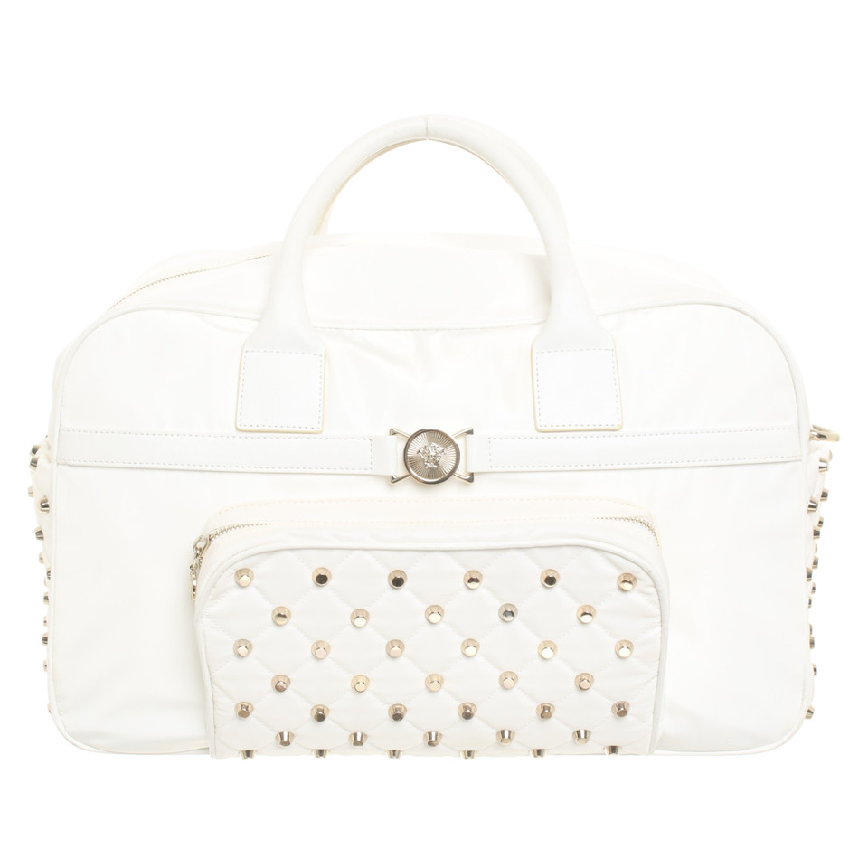Versace Travel bag in White