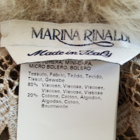 Marina Rinaldi fox Bolero avec des inserts de dentelle