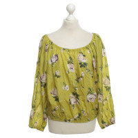 Blumarine Silk blouse with patterns