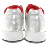 Hogan Silver colored sneakers